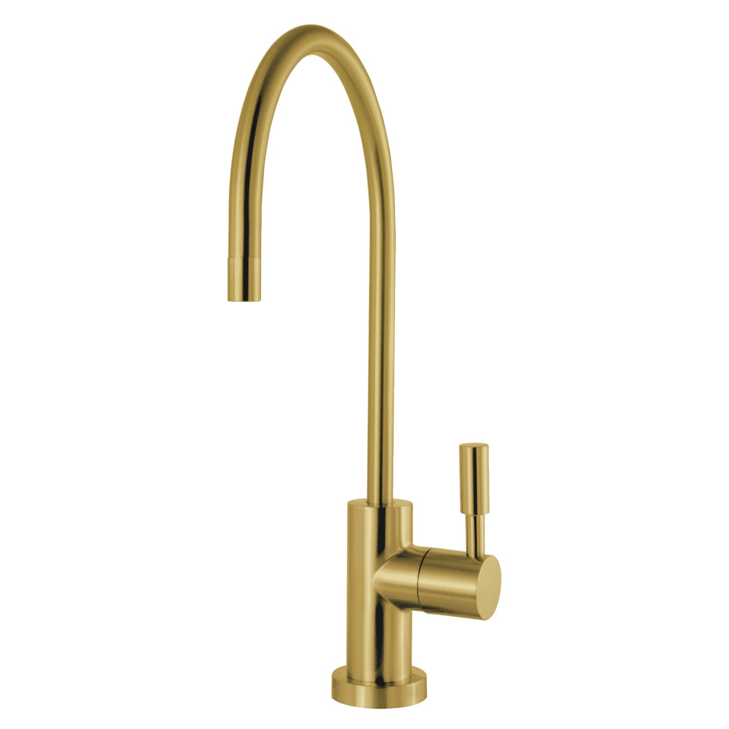 Kingston Sona KSAG8197DL - Concord Single-Handle 1-Hole Deck Mount Water Filtration Faucet, Brushed Brass — image 1